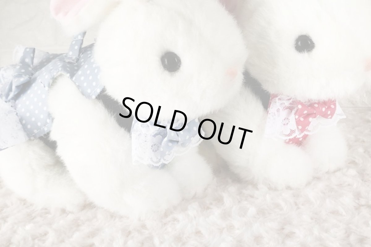 画像8: ワンタッチハーネス　水玉ブルー (8)