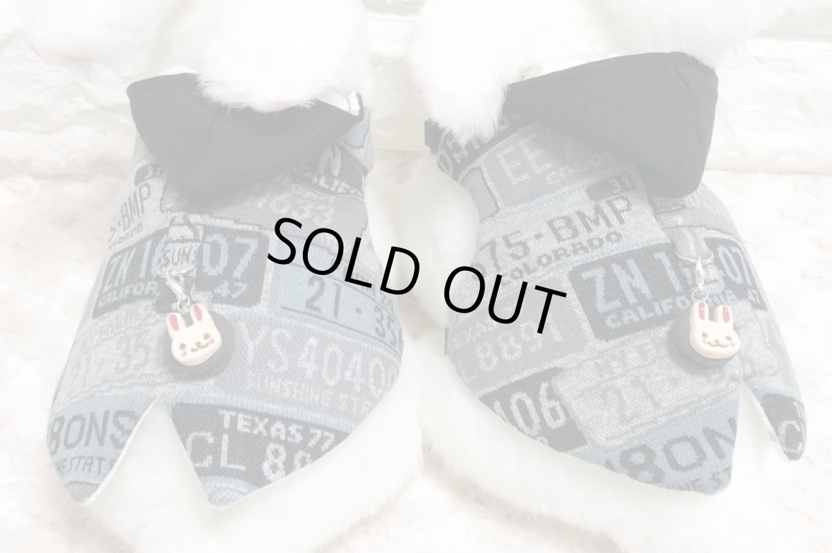 画像1: とんがりハーネス2  （黒） (1)