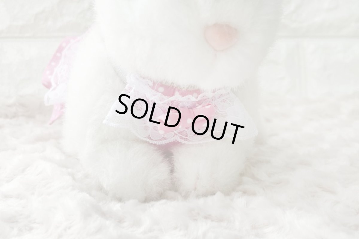 画像3: ワンタッチハーネス　水玉ピンク (3)