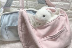 画像2: うさぎ用スリング＆抱っこ紐　マスタード (2)