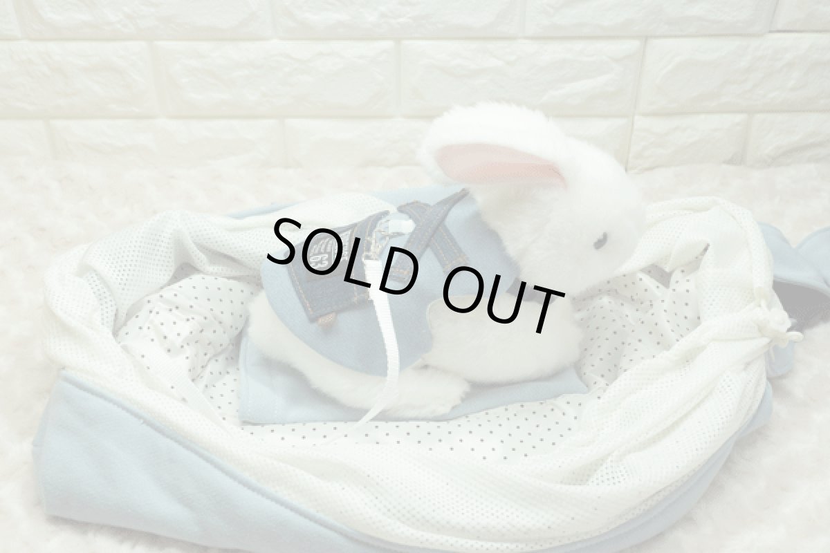 画像3: うさぎ用スリング＆抱っこ紐　くすみピンク (3)