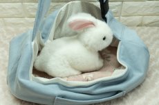 画像4: うさぎ用スリング＆抱っこ紐　マスタード (4)